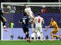 Segundo gol argentino a Inglaterra, testarazo de Lautaro