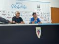 Diego Villares en rueda de prensa tras el Compostela-Deportivo