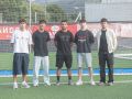 Adri Casariego, Jairo Riveiro, Álex Delgado, Sergio Montes y Pablo Roibás en Ponte dos Brozos