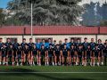 Presentación | El Montañeros se prepara para subir "un pequeño escalón" Primer entrenamiento de pretemporada del Montañeros