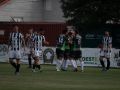 Los jugadores del Boiro celebran el gol de la victoria