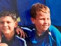 Loureiro y Angeliño en las Escuelas Luis Calvo Sanz