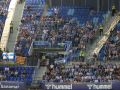 La afición del Deportivo en La Rosaleda en la temporada 2025-26