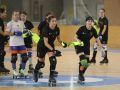 Icía Brea, de blanco, en el primer entrenamiento del Marineda