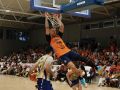 Dino Radoncic durante el Obradoiro-Leyma en Vilagarcía