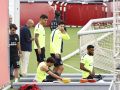 El Dépor busca la fórmula para apuntalar la defensa con José María Giménez José María Giménez en un entrenamiento con el Atlético