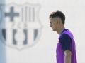 Marc Casadó en un entrenamiento con el Barcelona