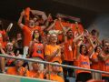 La afición del Leyma arropó a su equipo durante la final contra el Breogán