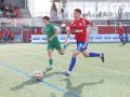 Nacho Pastor, jugador del Bergantiños, durante el partido ante el Leioa del pasado miércoles