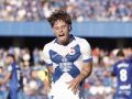 Mario Soriano se lamenta de una ocasión fallada ante el Getafe