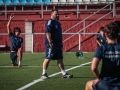 Jairo Arias, entrenador del Montañeros: “Necesitamos recordar lo que fuimos, somos y podemos ser” Jairo Arias, entrenador del Montañeros, al inicio de la pretemporada