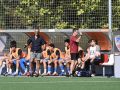 Noé López, entrenador del Arteixo, durante el duelo de la segunda jornada ante el Estradense