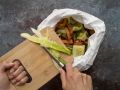 top-view-trash-cooking-concept