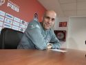 Carles Marco, en la rueda de prensa previa al partido contra el Melilla