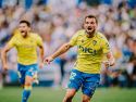 El georgiano Iuri Tabatadze celebra uno de los tres goles del Cádiz en Anoeta ante la Real B, curiosamente el día que más tantos marcó este curso (3) y que no le valieron para sumar tres puntos