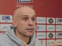 Carles Marco, durante la rueda de prensa previa al duelo con el Cantabria
