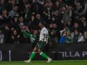 El extremo del Racing Suleiman Camara celebra su gol en la victoria de la pasada jornada contra Las Palmas