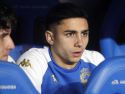 Yeremay, en el banquillo de Riazor durante el Dépor-Atlético de Madrid de Copa del Rey