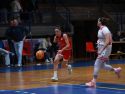 Euge Filgueira durante el Maristas-Gijón de la primera vuelta