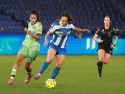 Henar en el encuentro de la primera vuelta ante el Levante