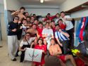 El Sporting Coruñés celebra el pase a semifinales
