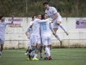 Los jugadores del Club do Mar celebran un gol en un partido de Liga