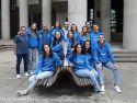 Maristas visita la redacción de DXT Campeón