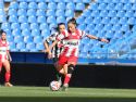 Alba Martínez en el encuentro ante el Victoria