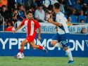 Melamed conduce el balón en su estreno con el Almería, el pasado curso frente al Tenerife