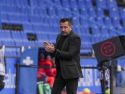 Fran Alonso en el encuentro entre Deportivo y Costa Adeje Tenerife