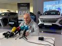 Carles Marco durante la rueda de prensa
