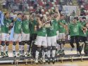 Dava Torres y César Carballeira levanta la Copa del Rey de 2021 en A Coruña