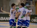 Los verdiblancos ganaron por 4-1 y pusieron el primer punto de la eliminatoria en el Palacio de los Deportes de Riazor