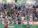 La grada del Joan Ortoll anima al Calafell en el partido contra el Reus