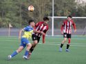 Atlético Arteixo-Juventud Cambados de Tercera RFEF, el pasado mes de abril