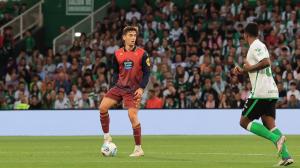 Gragera, en el Racing-Deportivo