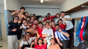 El Sporting Coruñés celebra el pase a semifinales