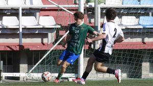 Enjamio, jugador del Órdenes, durante el partido ante el Victoria del pasado 19 de abril
