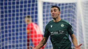 Denis celebra su gol contra el Paiosaco
