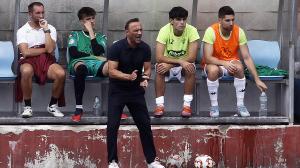 Noé López, durante el Silva-Montañeros de la segunda jornada de Tercera RFEF