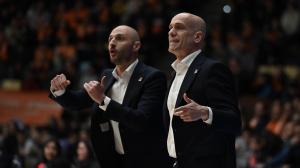 Carles Marco durante el Leyma-Estudiantes