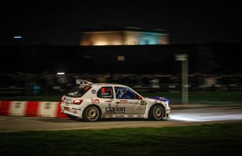 Iván Ares fue el más rápido del novedoso tramo urbano, con el Castillo de San Antón de fondo