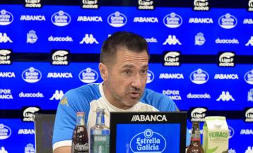 Fran Alonso en rueda de prensa