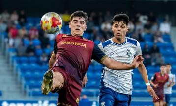 Lucas Castro en el los cuartos de final de Copa del Rey Juvenil ante el TenerifeLucas Castro en el los cuartos de final de Copa del Rey Juvenil ante el Tenerife
