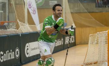 Dava Torres celebra un gol contra el Caldes