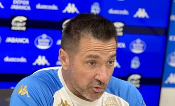 Fran Alonso, en rueda de prensa
