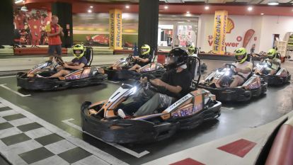 Entrenamiento del Depor en los karts @Javier Alborés (21)