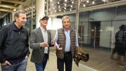 Ernesto Rumbo, Andrés Ríos y Luis Moya @Javier Alborés