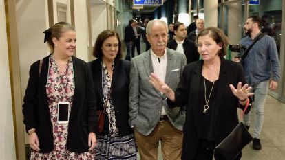 Fernando Blanco y su familia y Begoña Chas @Javier Alborés