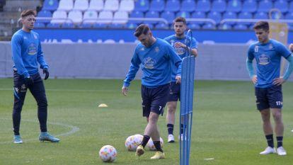 Lucas Pérez entrenando con el Depor @Javier Alborés (20)